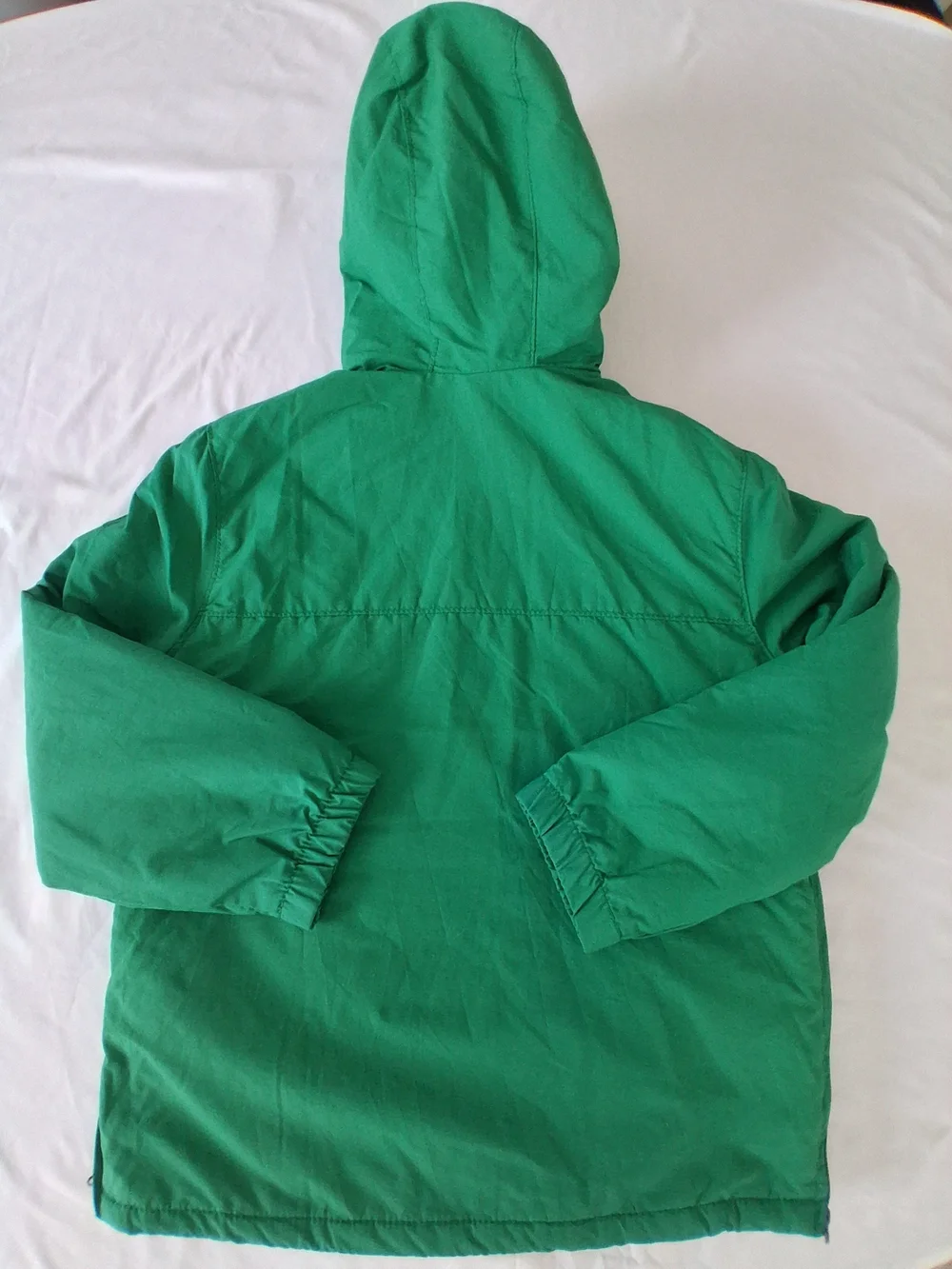 Zara Kids Green Outerwear Functional Clothing Kangaroo Jacket Size 9 School